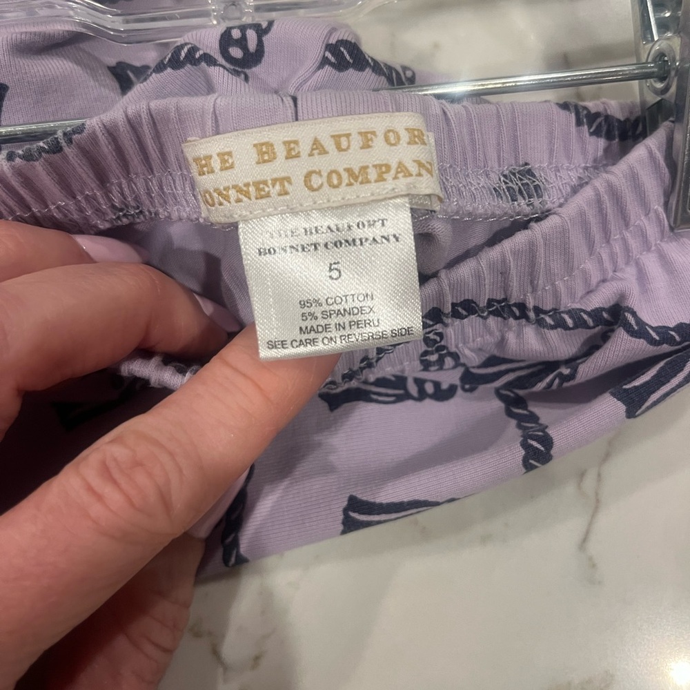 The Beaufort Bonnet Company Kids Purple Shorts